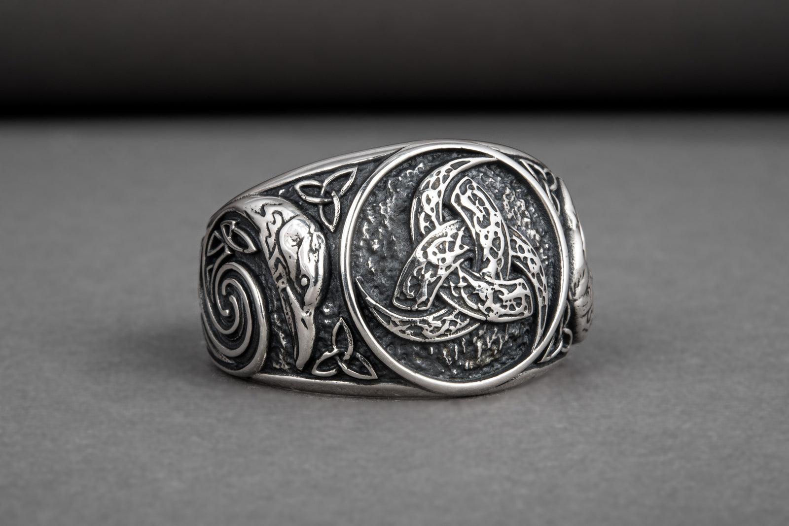 Bague Viking Fjord — Argent 925