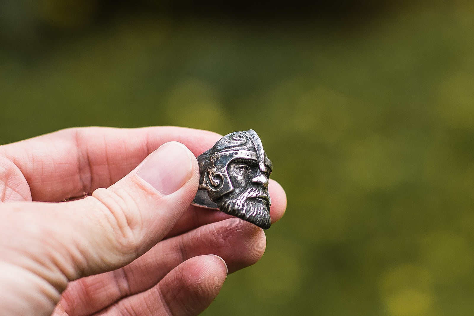Bague Dieux Vikings Bjorn — Argent 925