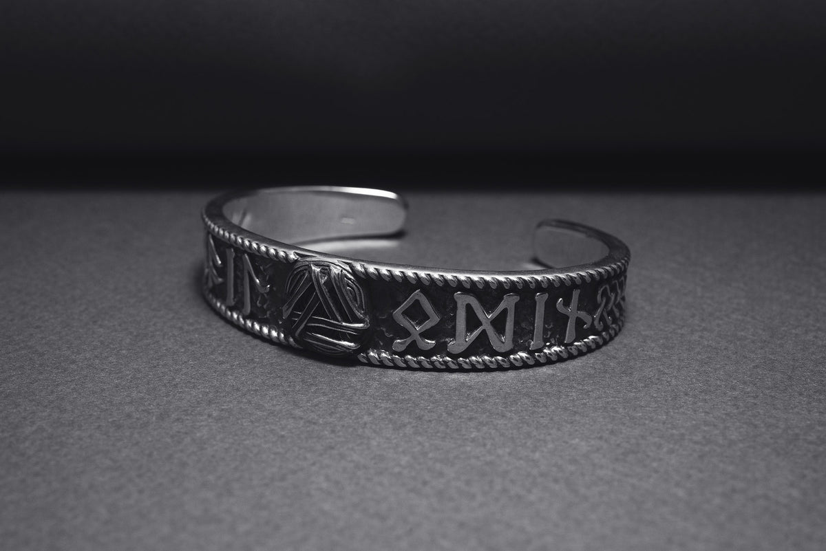 Bracelet Viking Ragnar — Argent 925