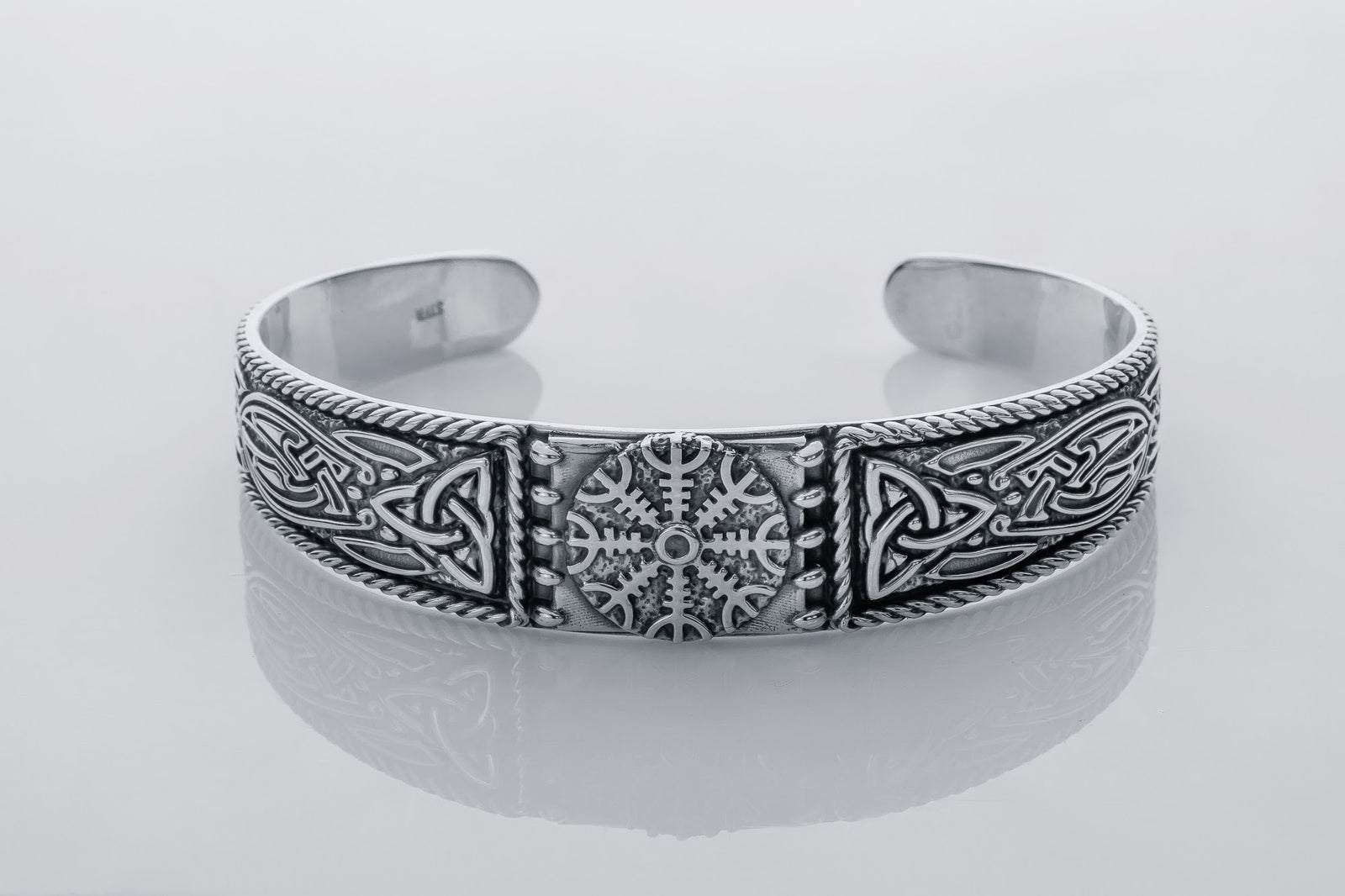 Bracelet Aegishjalmur — Argent 925