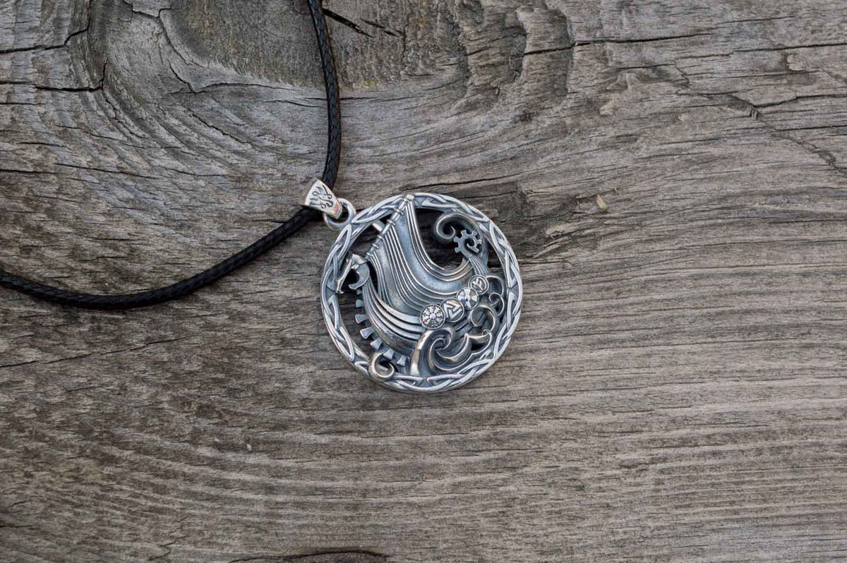 Pendentif Viking Gunnar — Argent 925