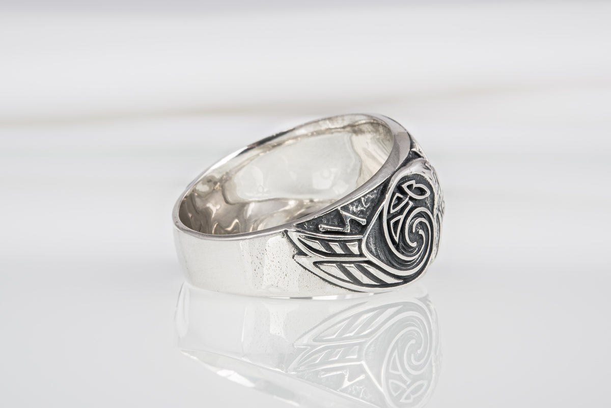 Bague Viking Midgard — Argent 925