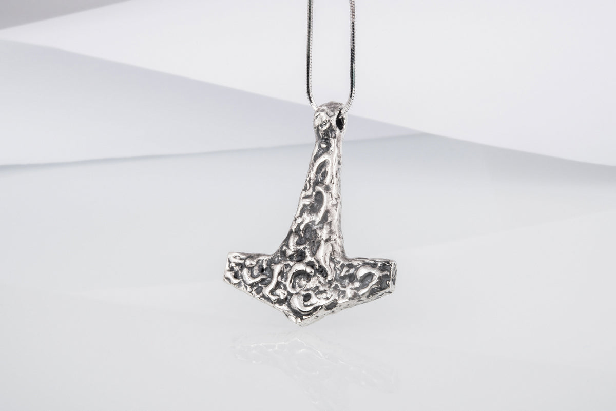 Pendentif Mjölnir Floki — Argent 925