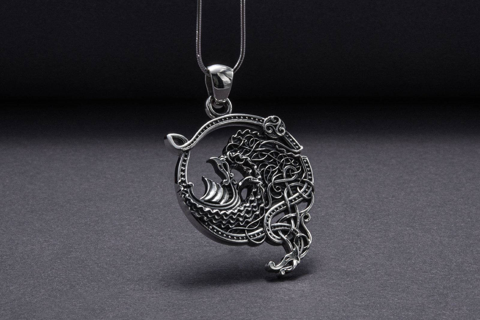 Pendentif Viking Sigrun — Argent 925