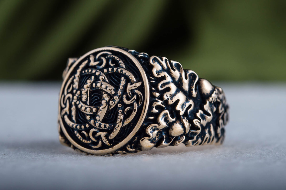 Bague Chêne Sigrun — Bronze