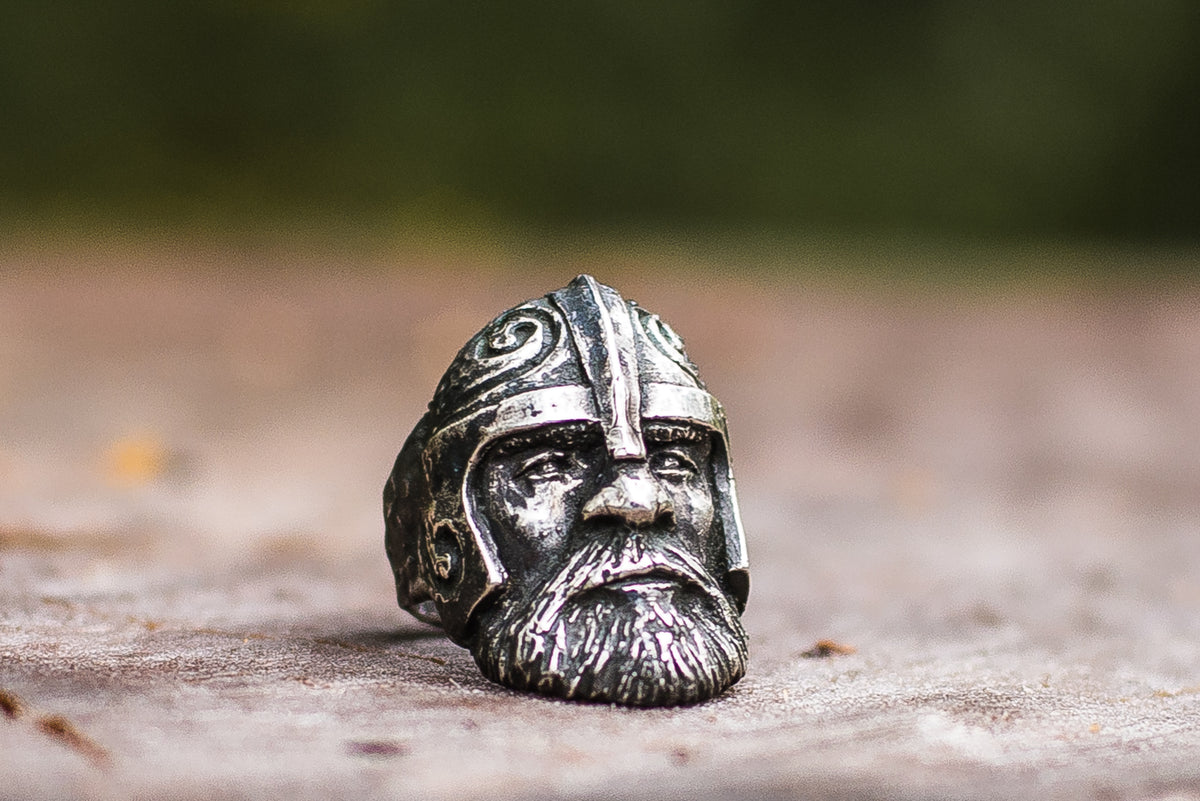 Bague Dieux Vikings Bjorn — Argent 925