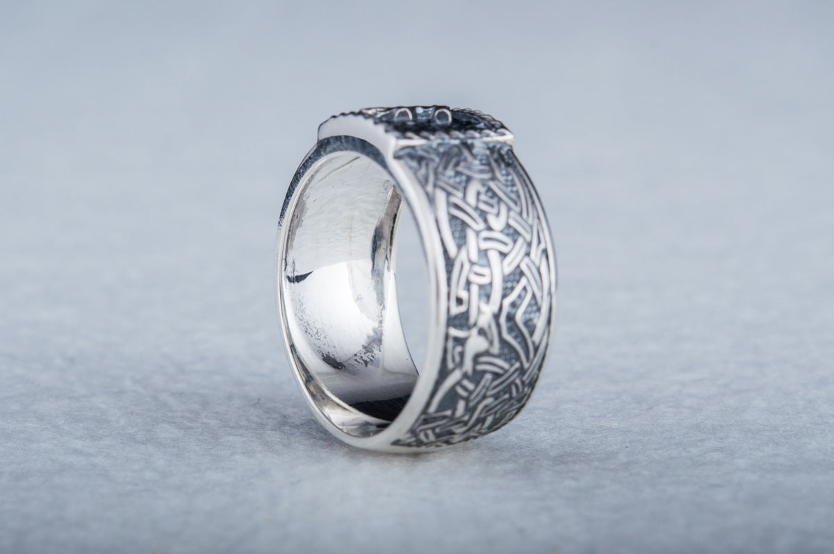 Bague Runique Bjorn — Argent 925