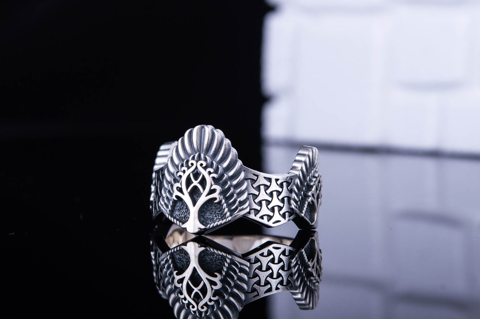 Bague Anneau Viking Astrid — Argent 925