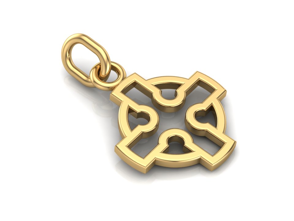 Pendentif Croix Miniature — Argent 925