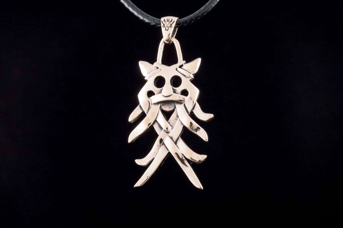 Pendentif Viking Solveig — Bronze