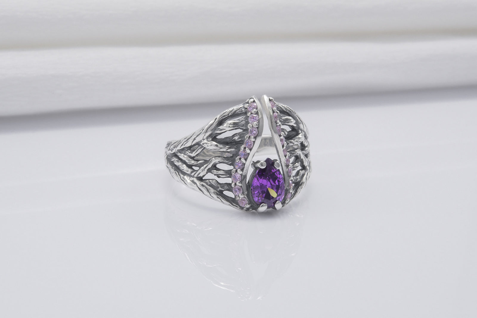 Bague Feuillage Bergthor — Argent 925