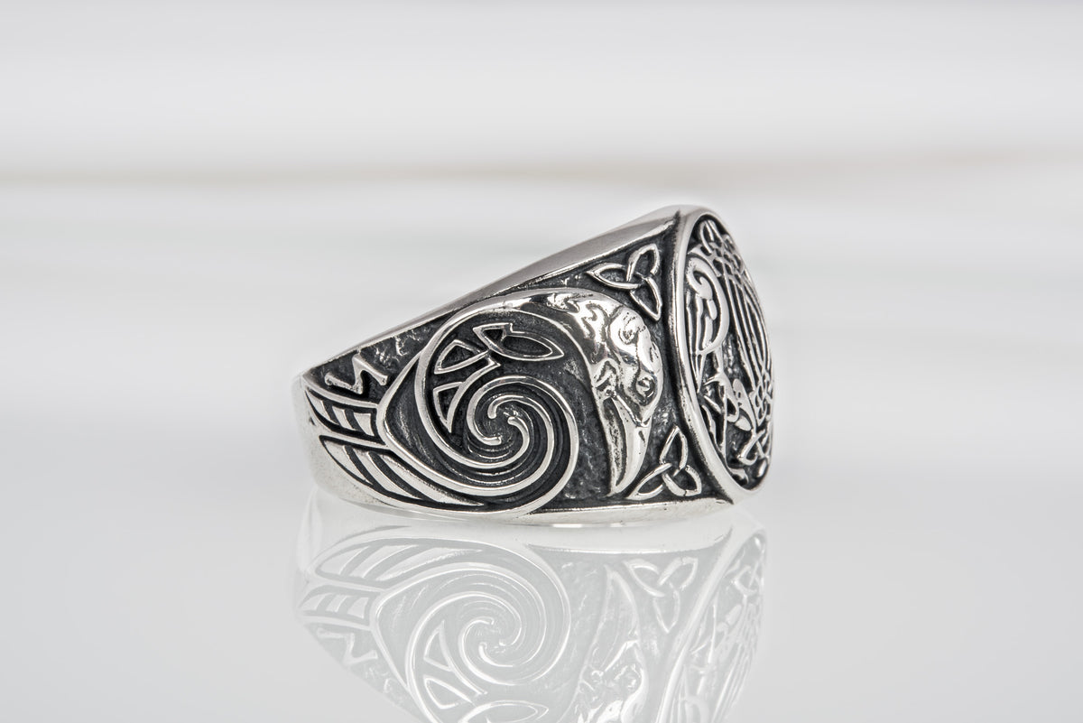 Bague Viking Midgard — Argent 925
