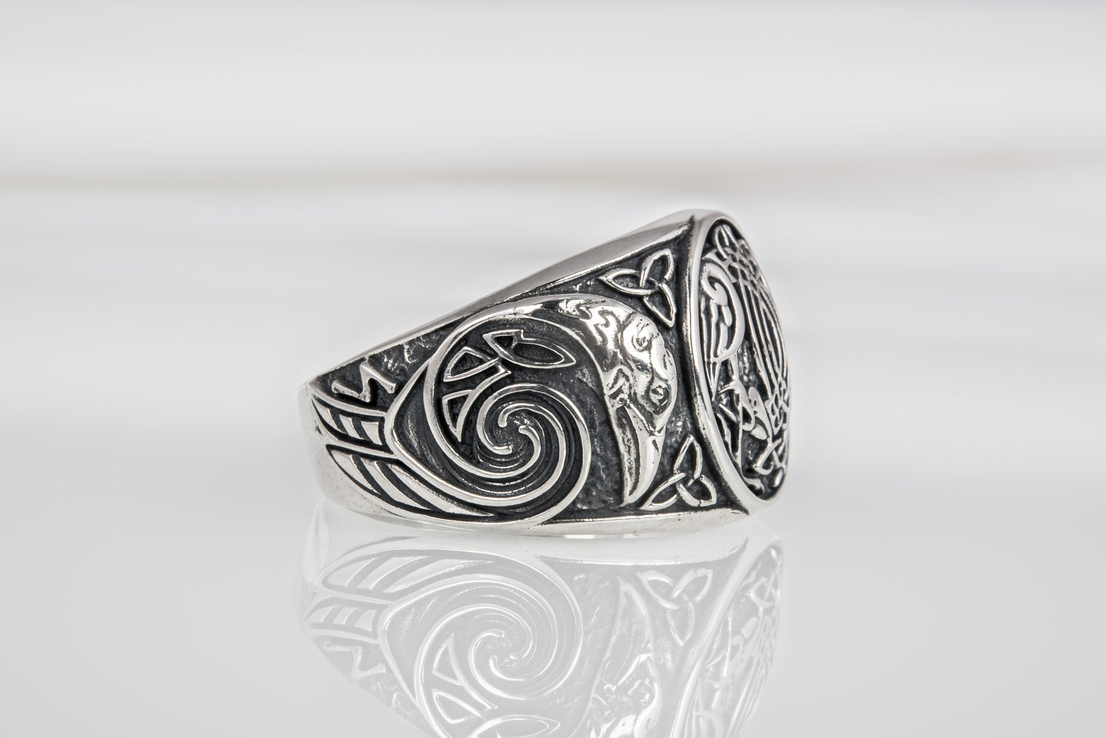 Bague Viking Midgard — Argent 925