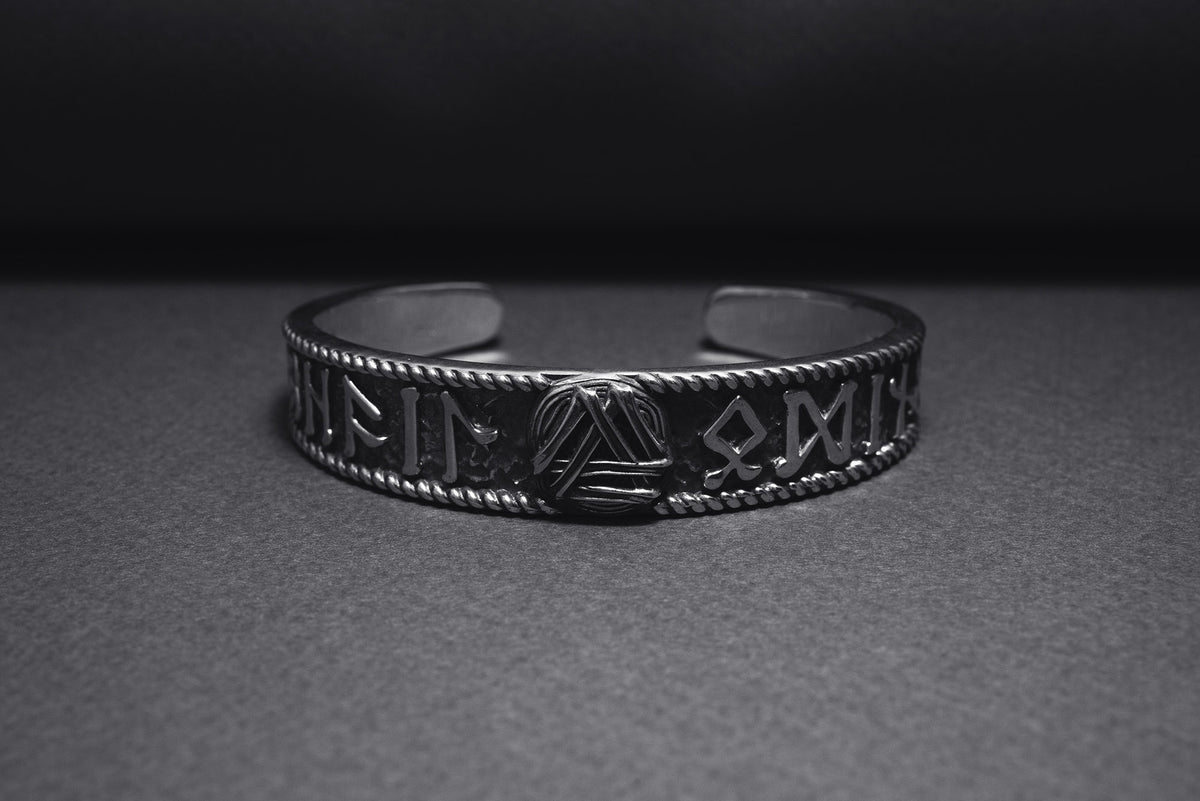 Bracelet Viking Ragnar — Argent 925