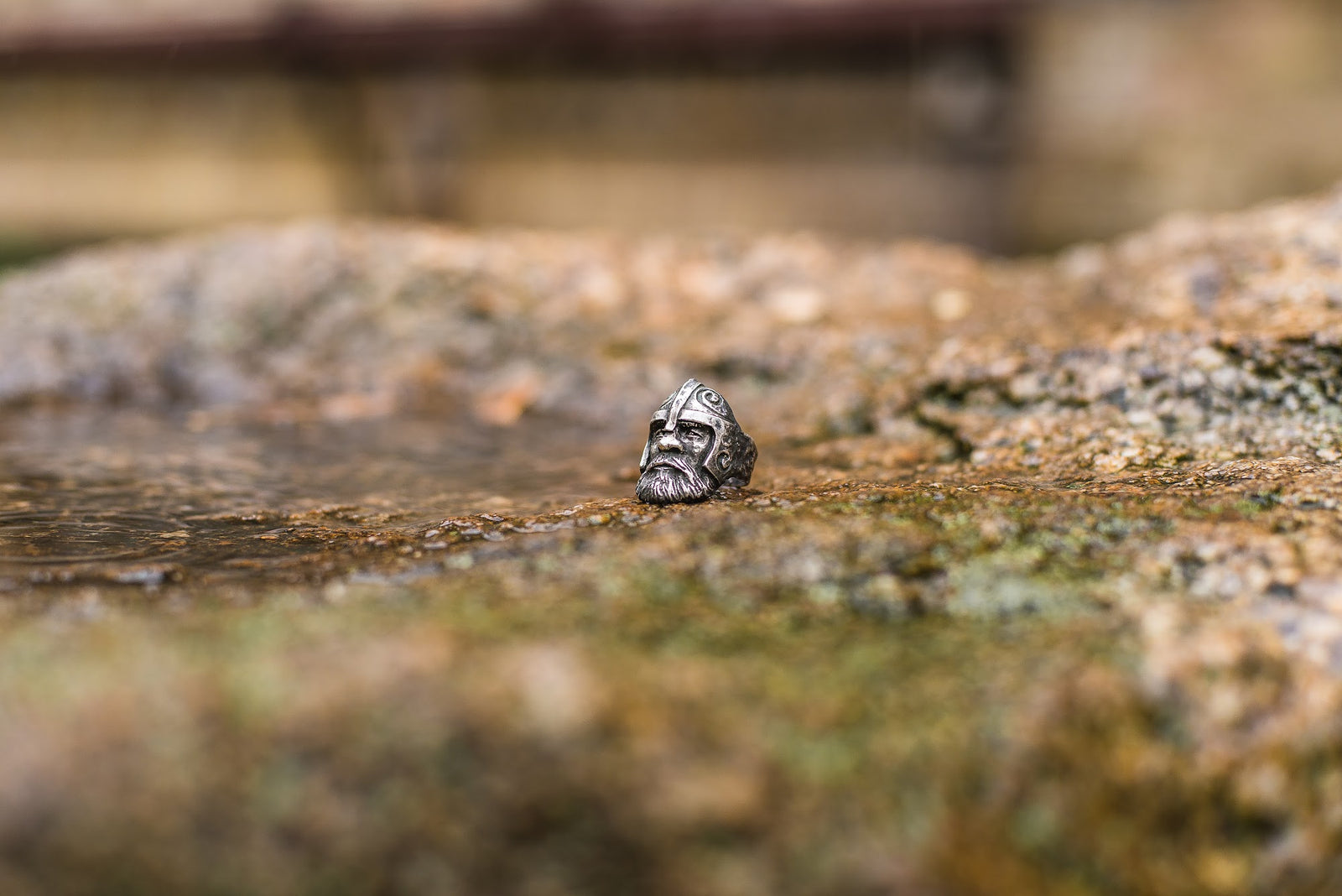 Bague Dieux Vikings Bjorn — Argent 925