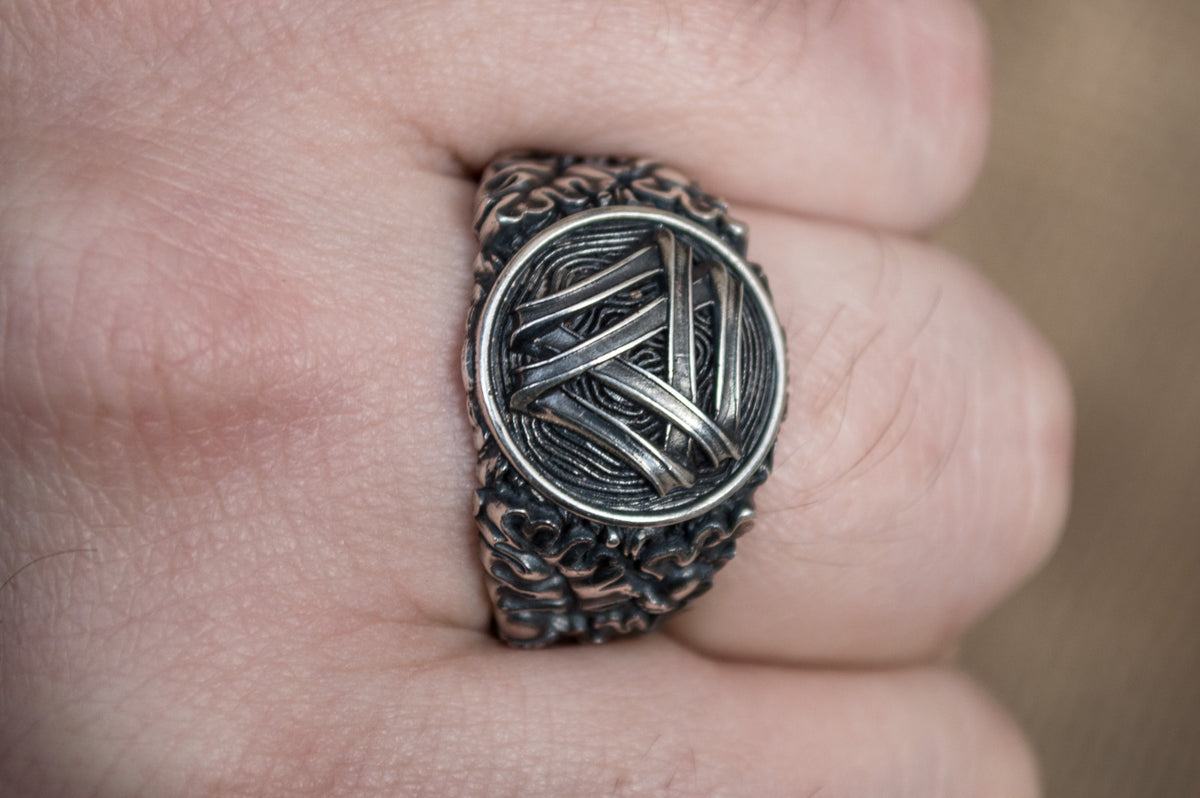 Bague Viking Egil — Argent 925