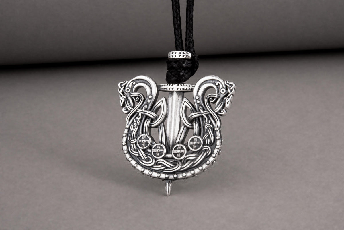 Pendentif Viking Halvar — Argent 925