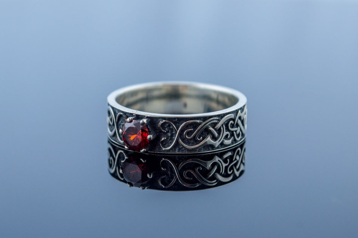 Bague Anneau Viking Harald — Argent 925