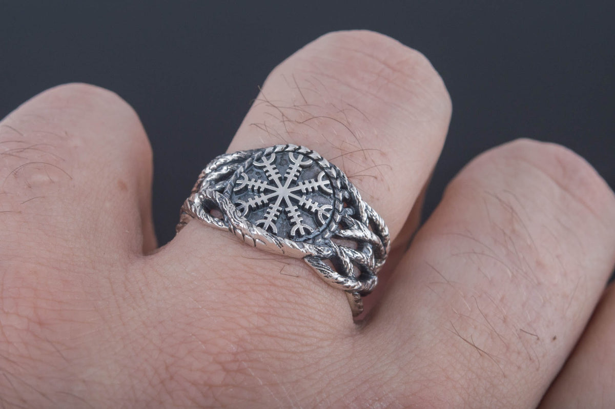 Bague Vegvisir — Argent 925
