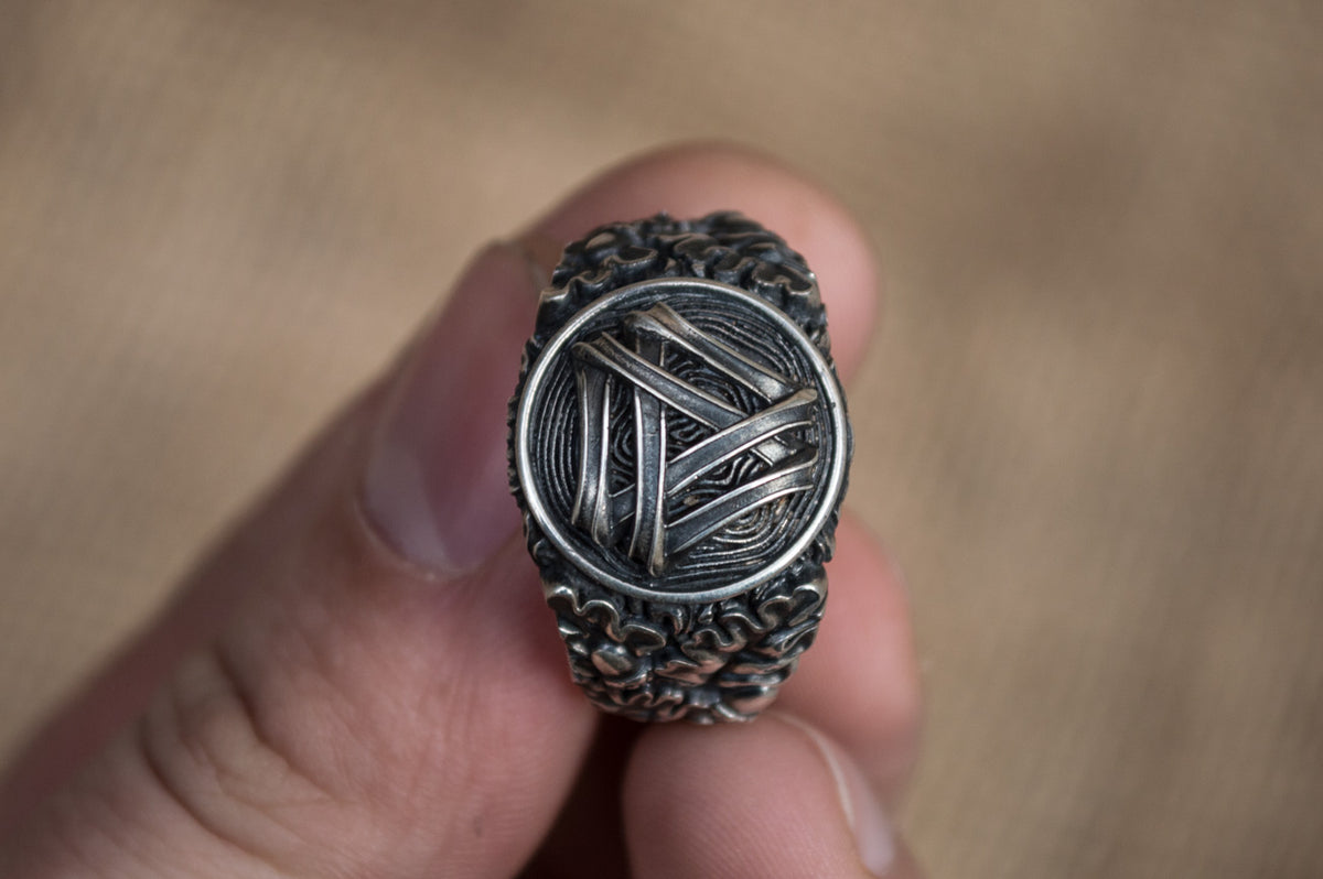 Bague Viking Egil — Argent 925