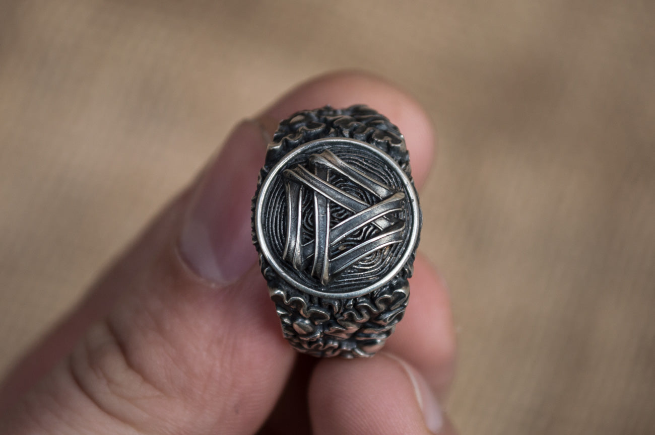 Bague Viking Egil — Argent 925
