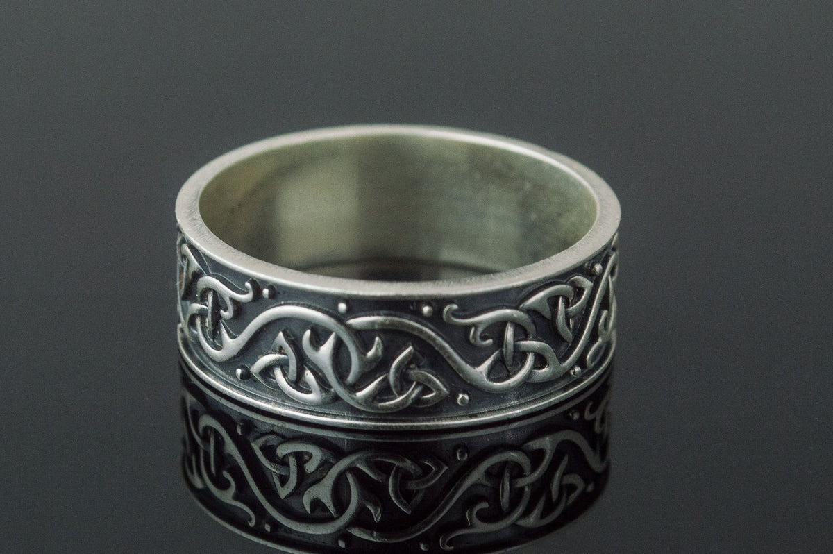 Bague Anneau Viking Halvar — Argent 925