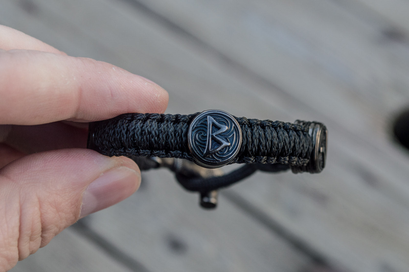 Bracelet Thor et Mjölnir — Argent 925