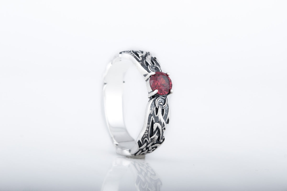 Bague Ornement Leif — Argent 925