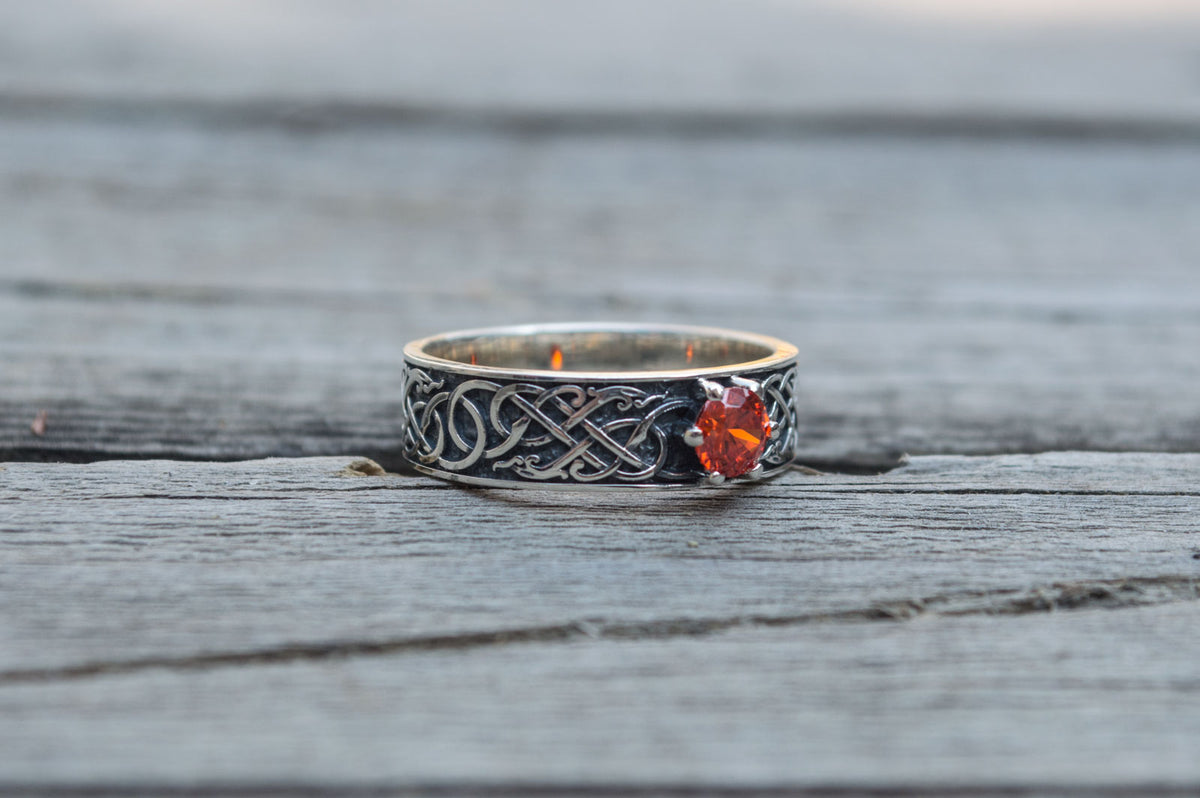 Bague Anneau Viking Rollon — Argent 925