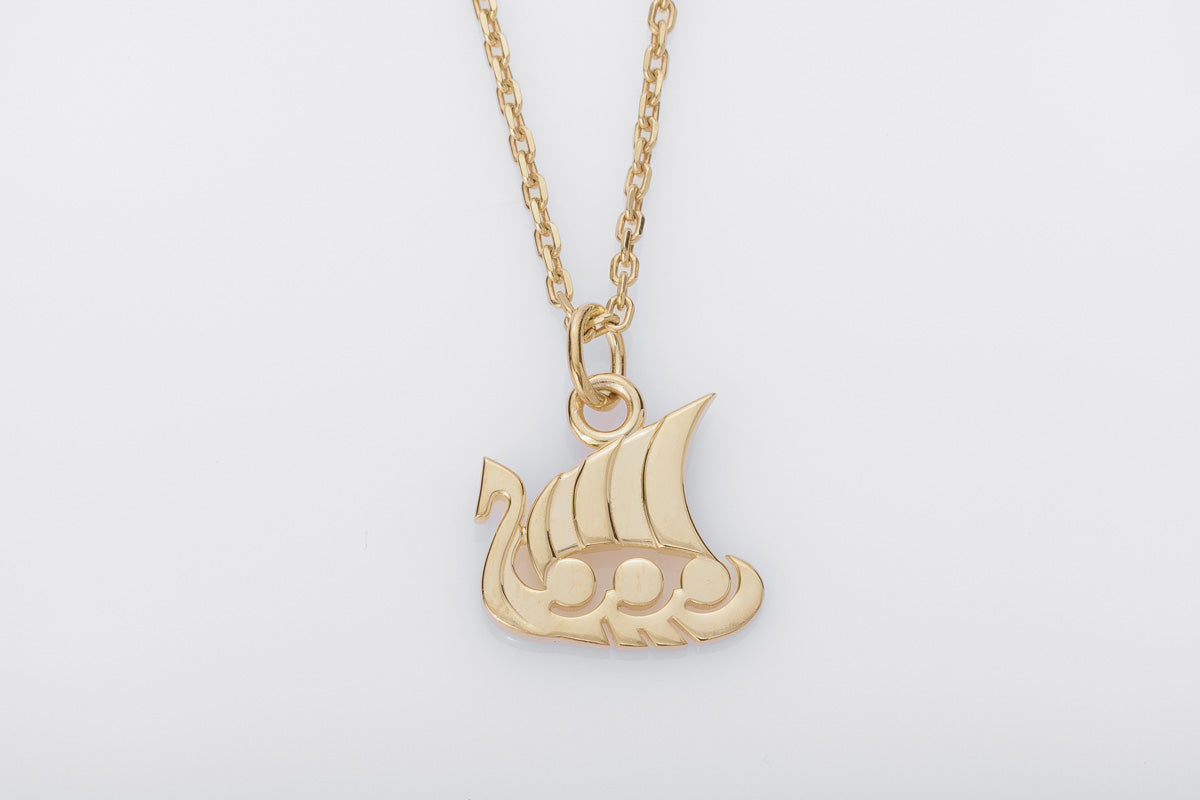 Pendentif Drakkar et Navire — Argent 925