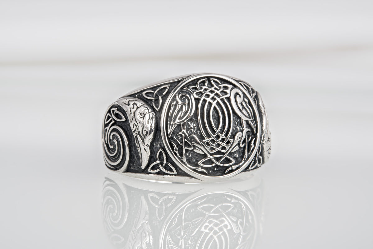 Bague Viking Midgard — Argent 925