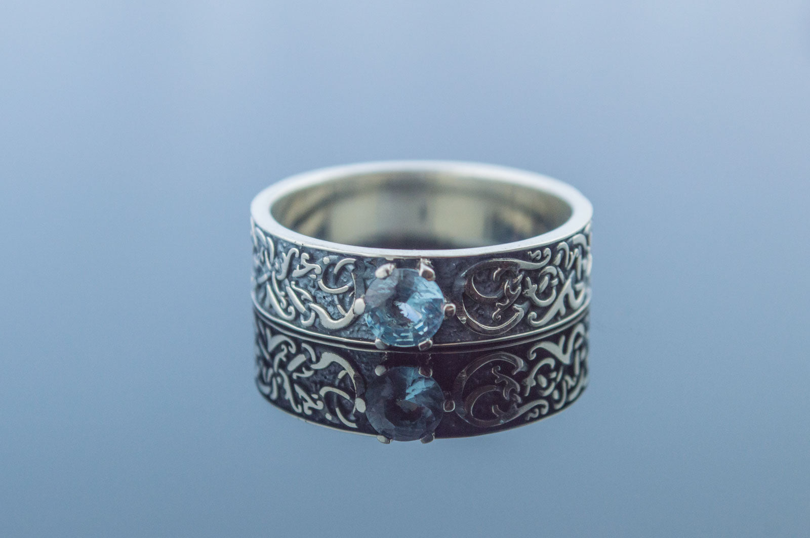 Bague Anneau Viking Olaf — Argent 925