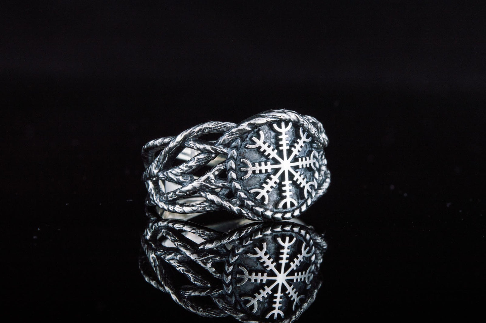 Bague Vegvisir — Argent 925