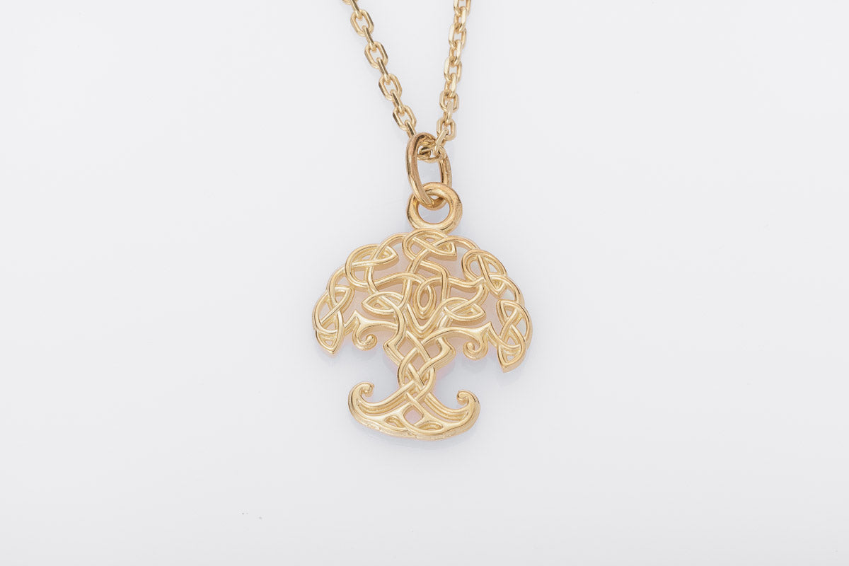 Pendentif Arbre de Vie et Yggdrasil — Argent 925