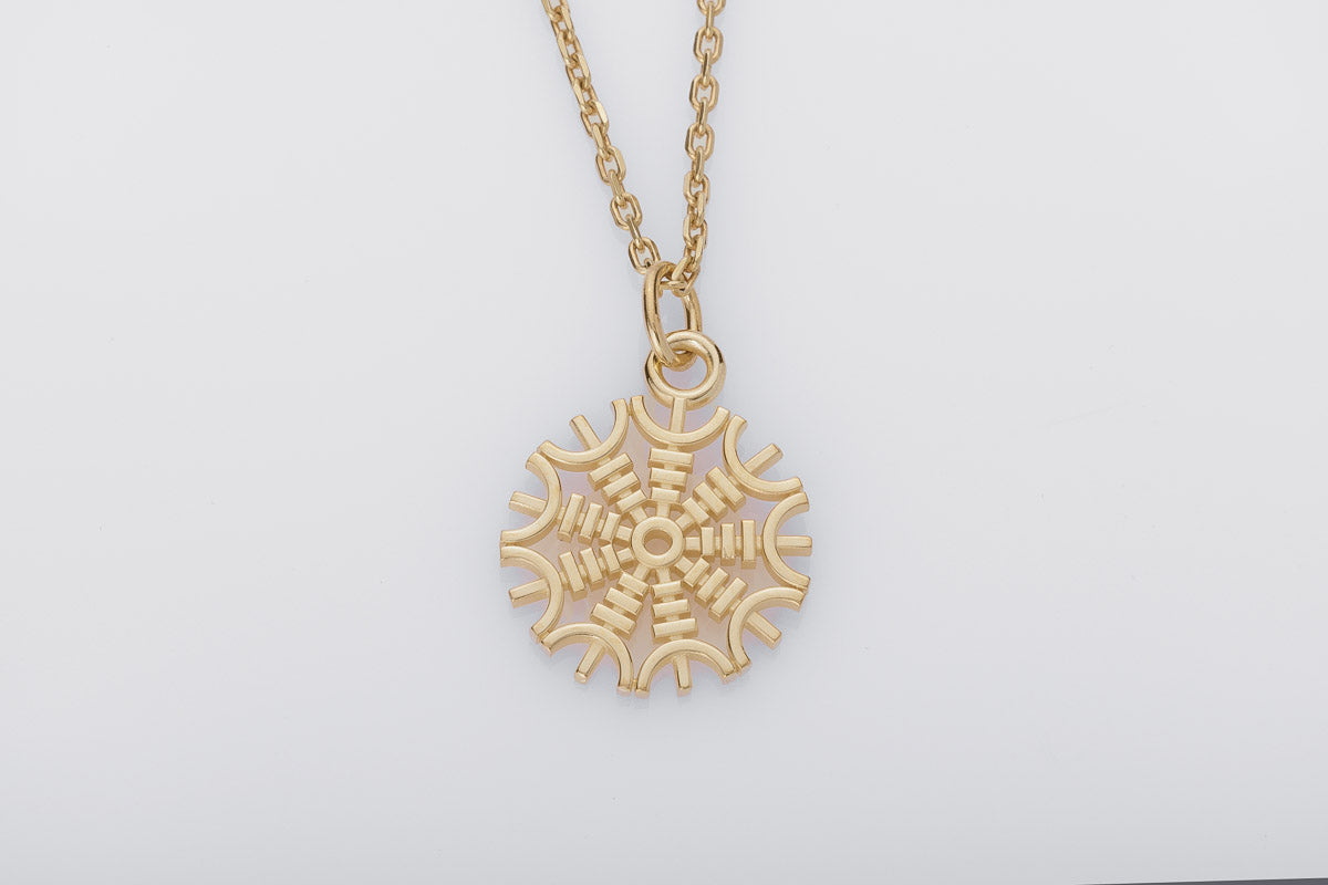 Pendentif Aegishjalmur Petit Modèle — Argent 925