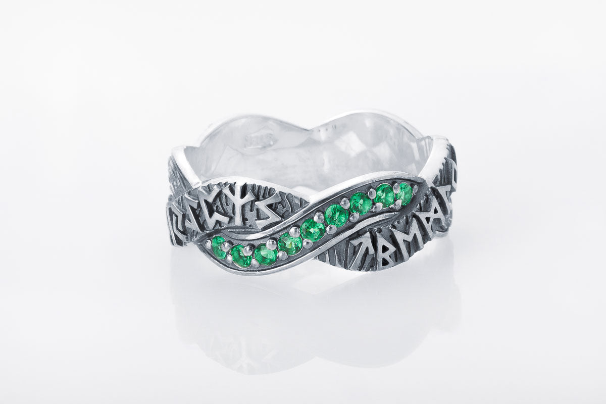Bague Viking Bifrost — Argent 925