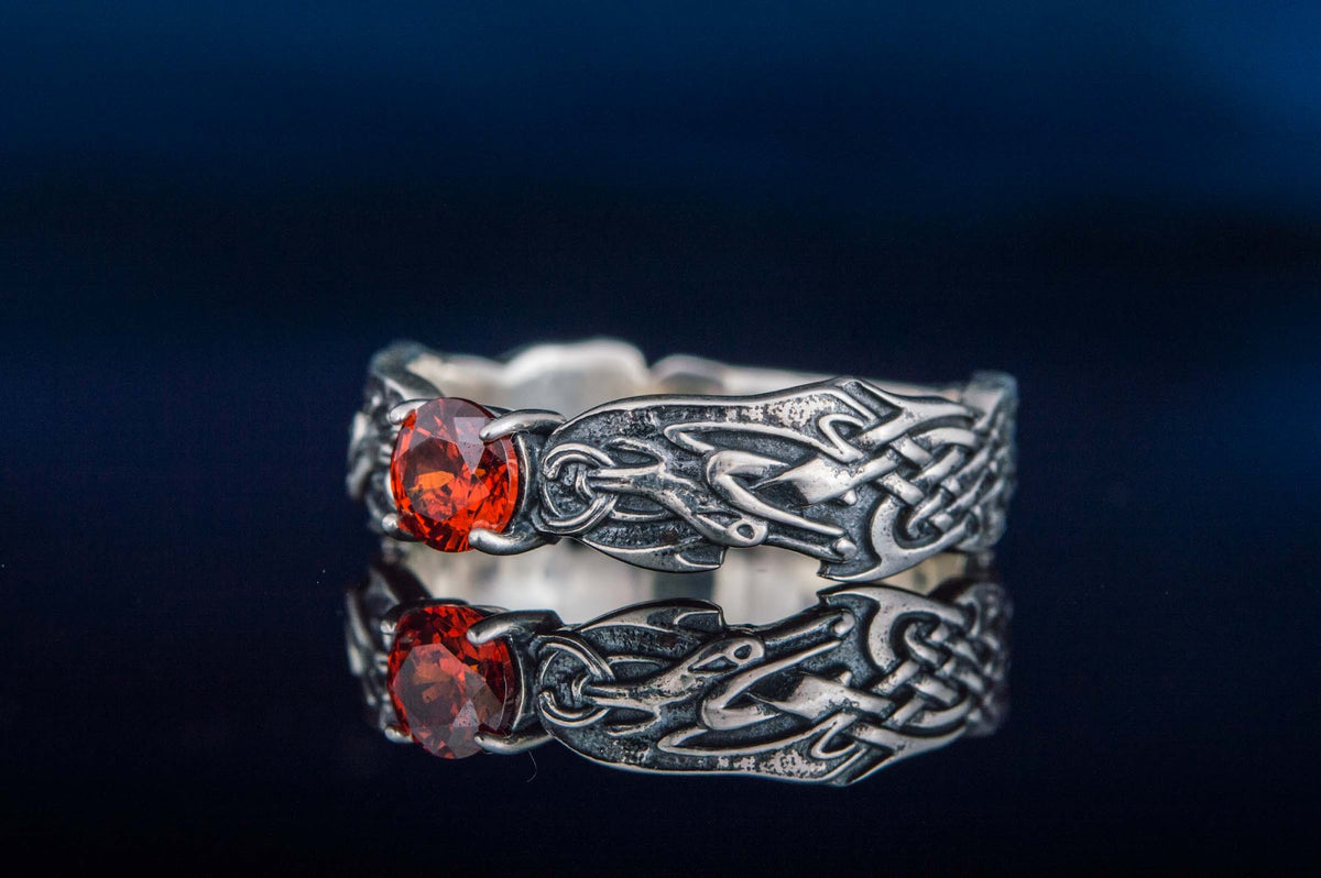 Bague Ornement Leif — Argent 925