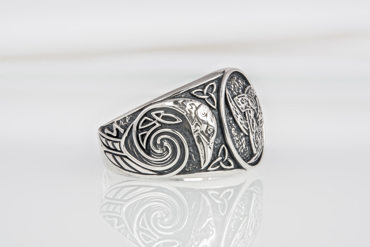 Bague Viking Fjord — Argent 925