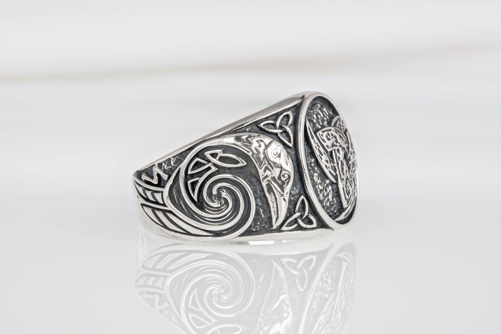 Bague Viking Fjord — Argent 925