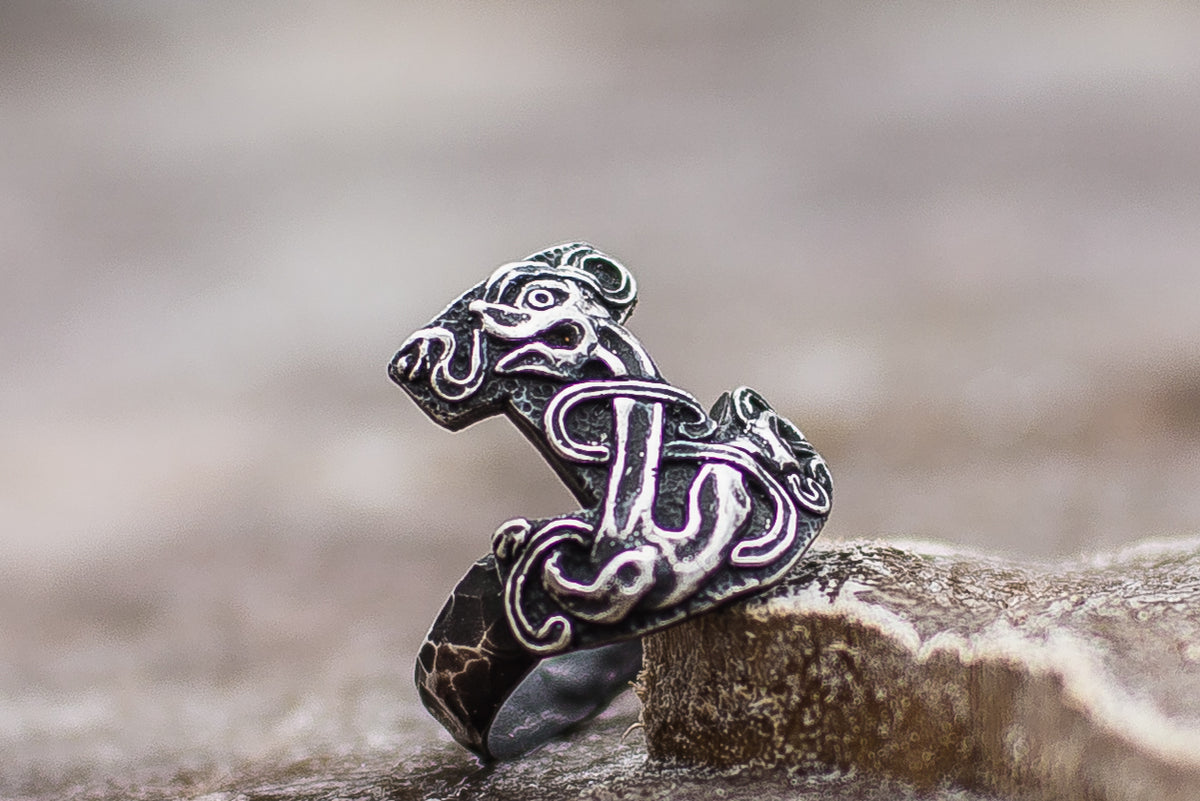 Bague Mjölnir — Argent 925