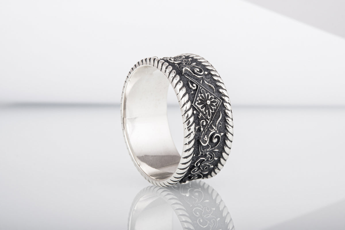 Bague Anneau Viking Egil — Argent 925