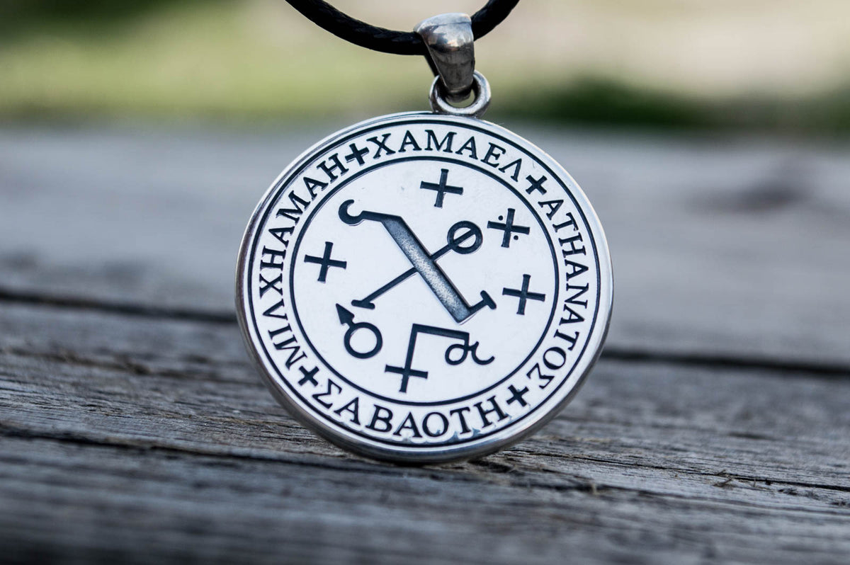 Pendentif Wicca Bergthor — Argent 925
