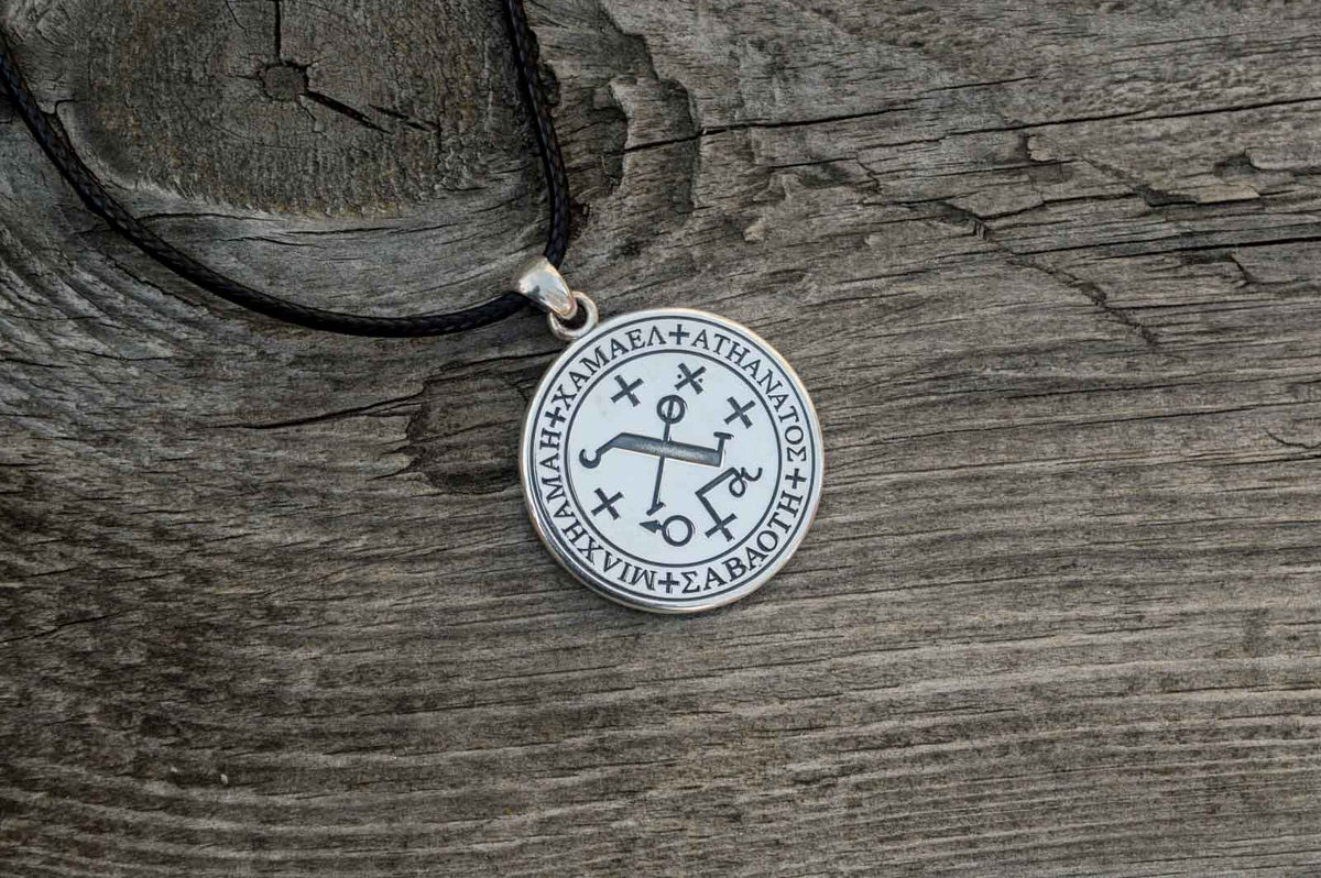 Pendentif Wicca Bergthor — Argent 925