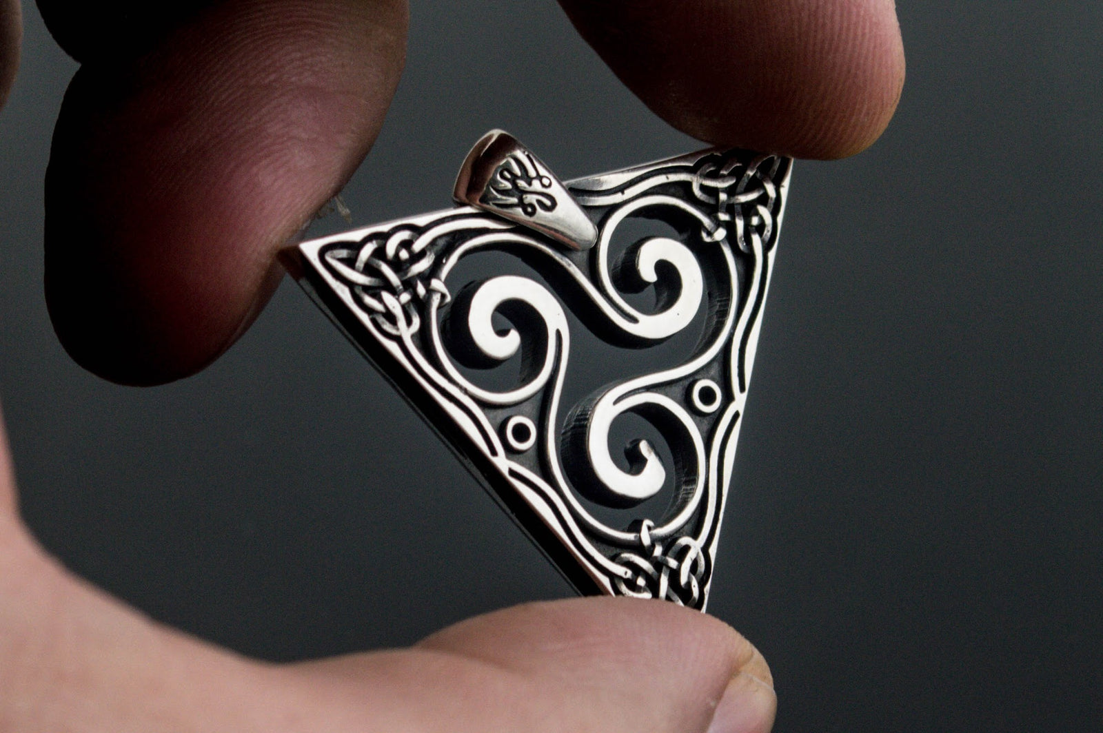 Pendentif Spirale — Argent 925