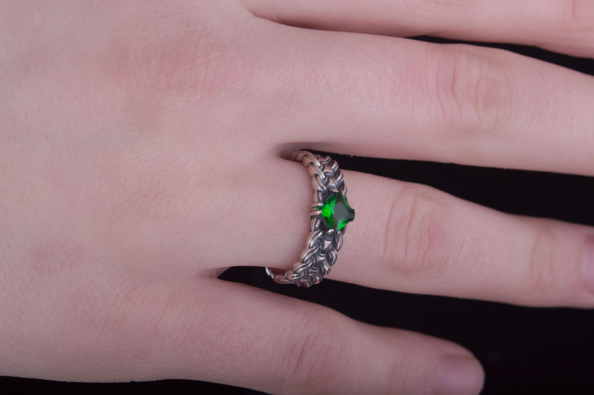 Bague Anneau Viking Sigrun — Argent 925