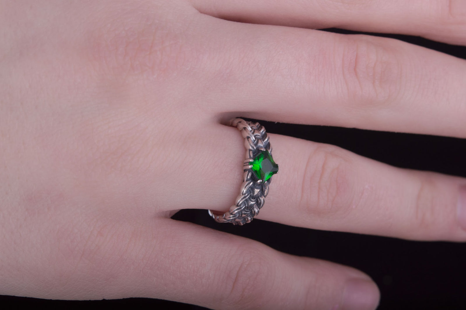 Bague Anneau Viking Sigrun — Argent 925