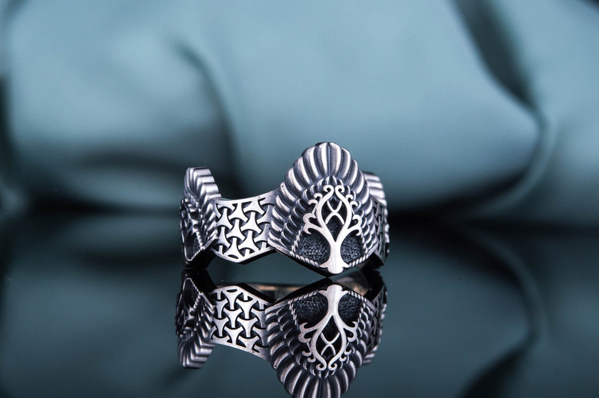 Bague Anneau Viking Astrid — Argent 925
