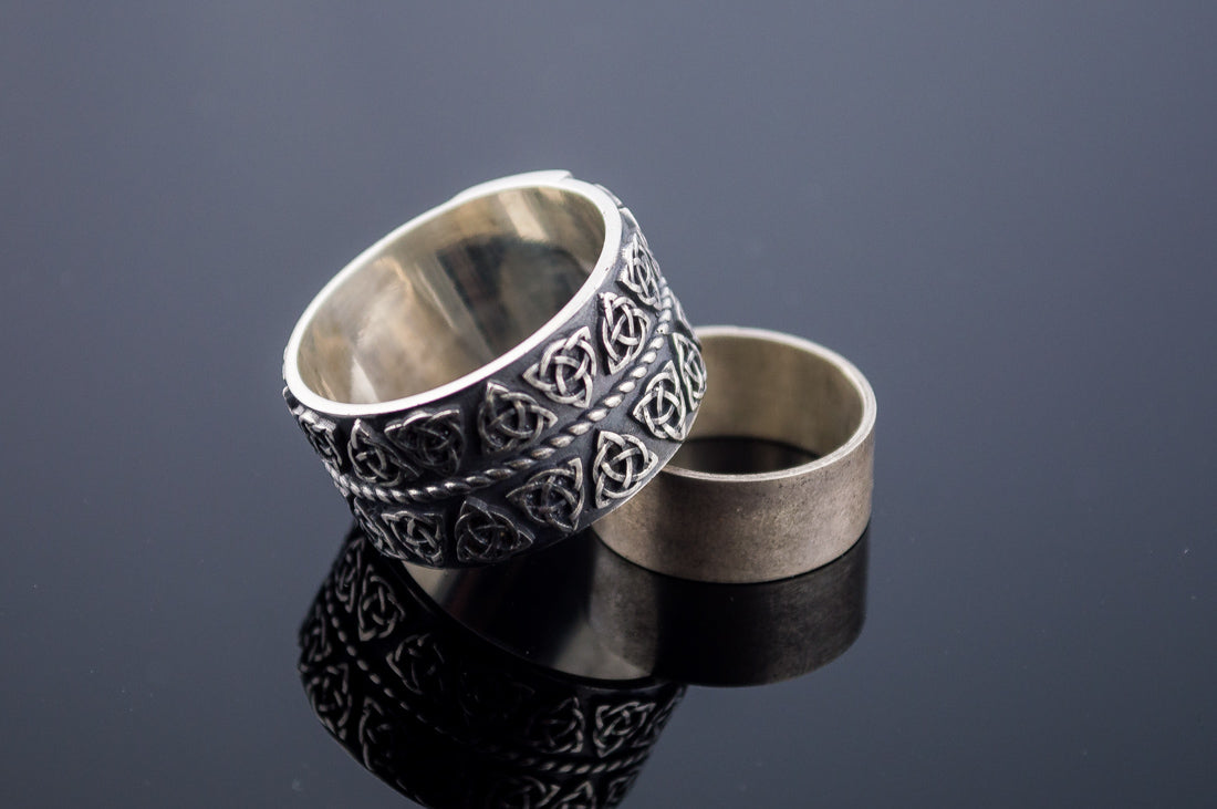 Bague Anneau Viking Hakon — Argent 925