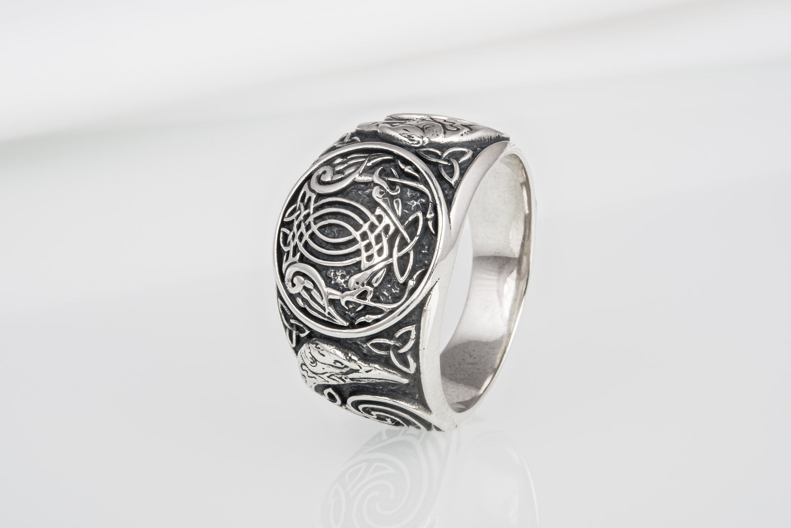 Bague Viking Midgard — Argent 925