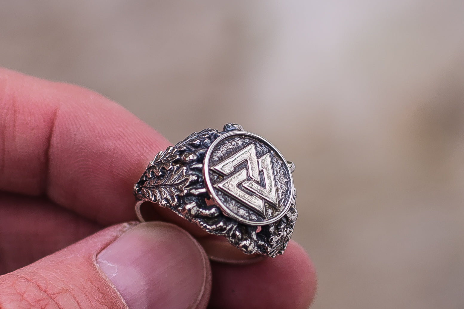 Bague Viking Sigurd — Argent 925
